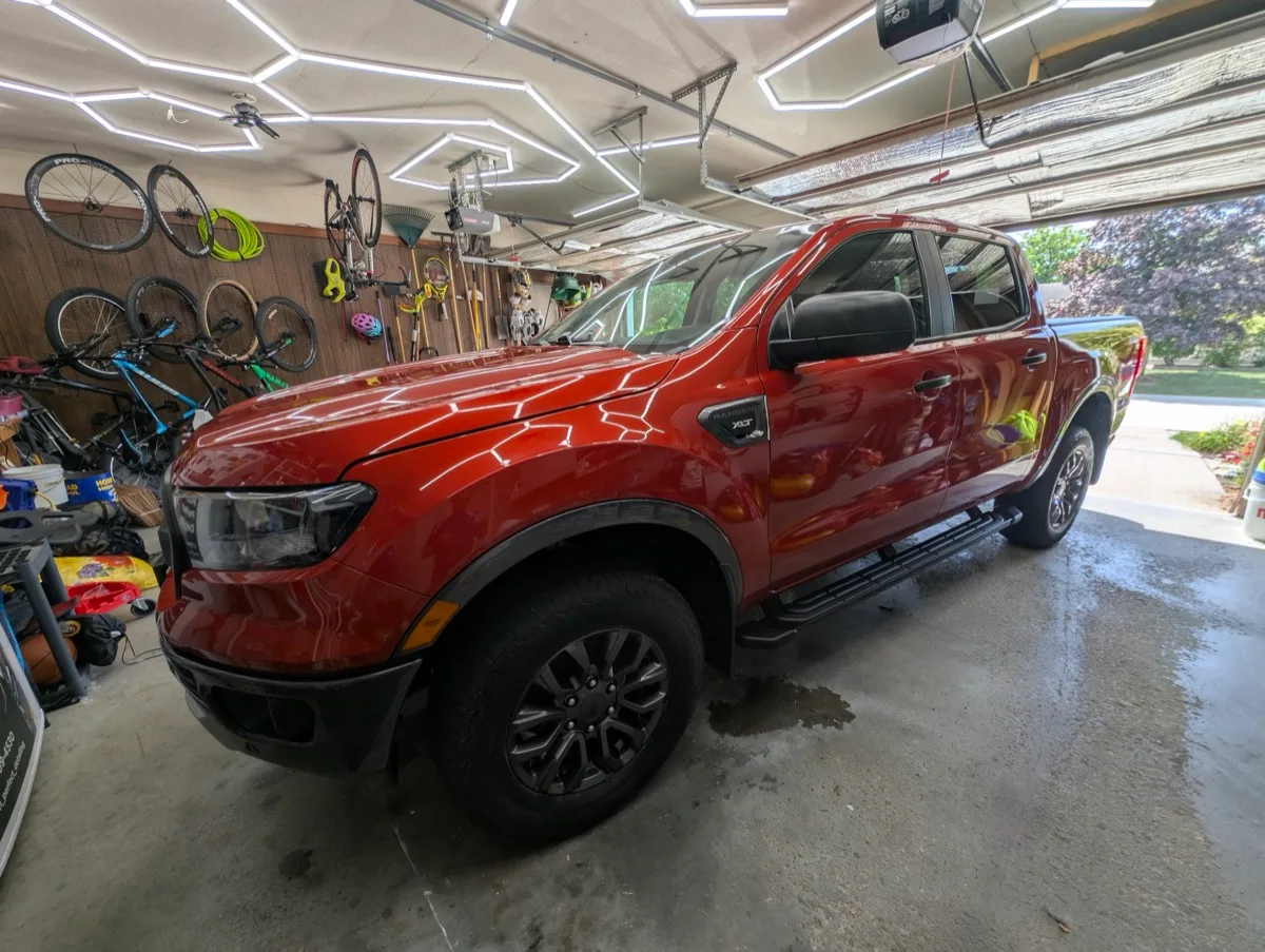 Ford Ranger after detailing