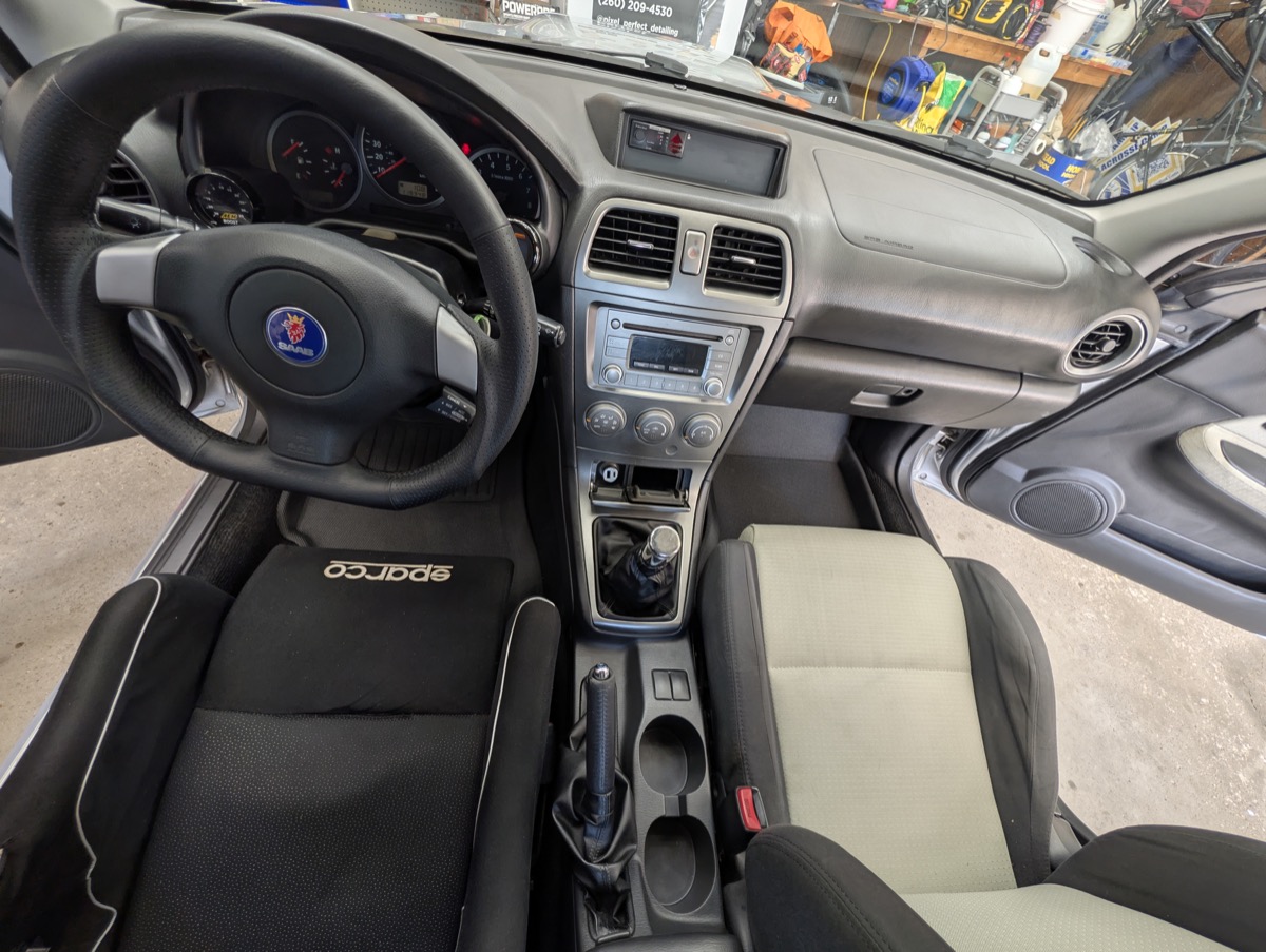 Saab 9-2X after detailing