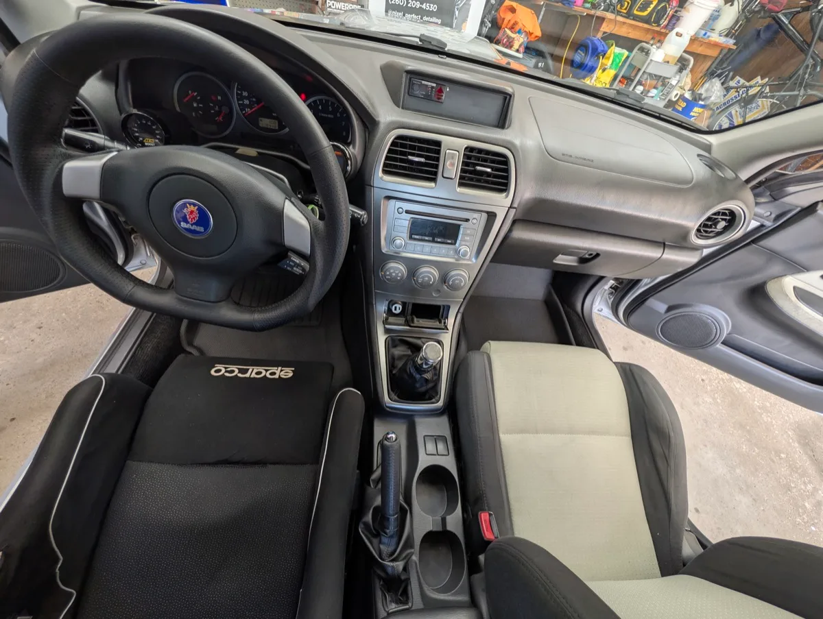 Saab 9-2X after detailing