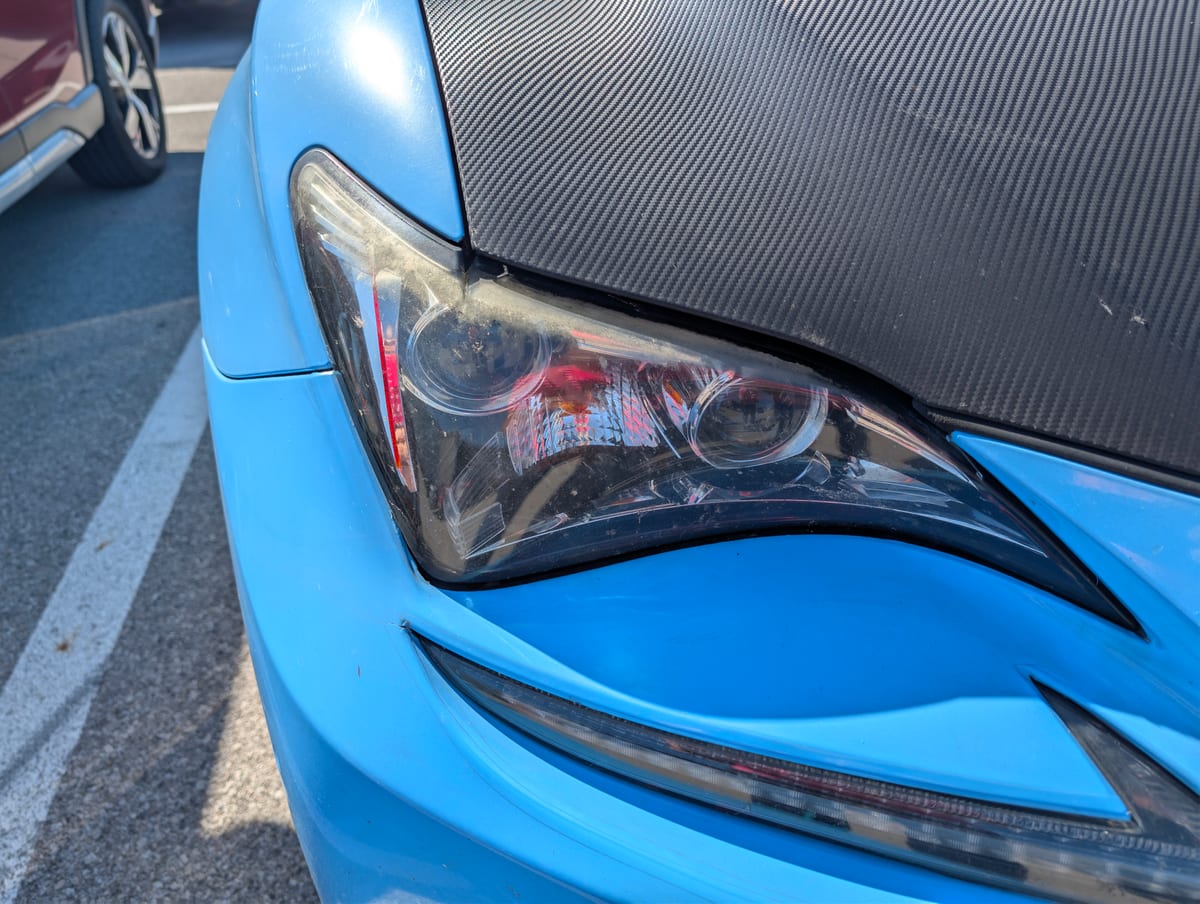 Before — Headlight restoration pair 11